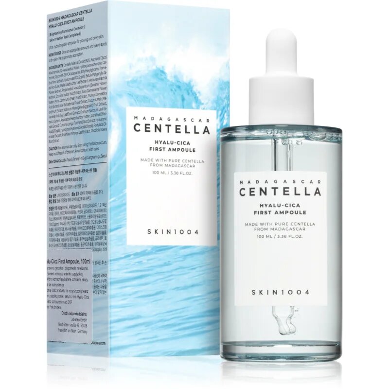SKIN1004 Madagascar Centella Hyalu-Cica First Ampoule revitalizacijski vlažilni serum 100 ml