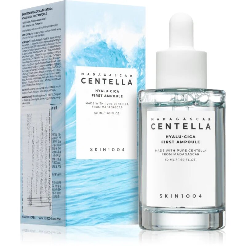 SKIN1004 Madagascar Centella Hyalu-Cica First Ampoule revitalizacijski vlažilni serum 50 ml