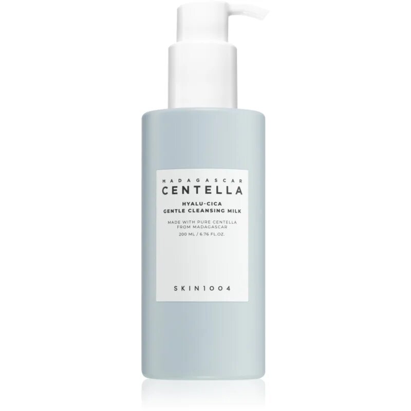 SKIN1004 Madagascar Centella Hyalu-Cica Gentle Cleansing Milk vlažilno čistilno mleko za hranjenje kože in ohranjanje njenega naravnega vlaženja 200 m