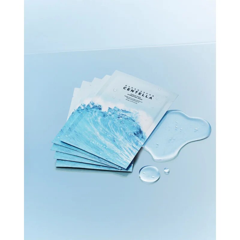 SKIN1004 Madagascar Centella Hyalu-Cica Hydrating Mask maska iz platna z vlažilnim in pomirjajočim učinkom 23 ml