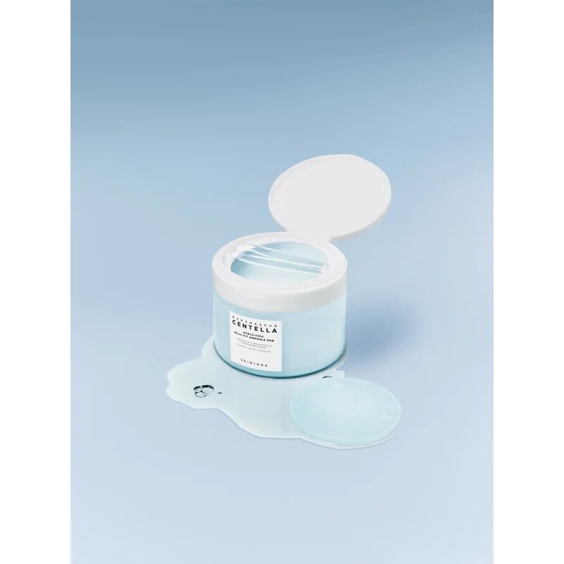 SKIN1004 Madagascar Centella Hyalu-Cica Jelly-Fit Ampoule Pad tonizirajoče blazinice za dehidrirano suho kožo 60 kos