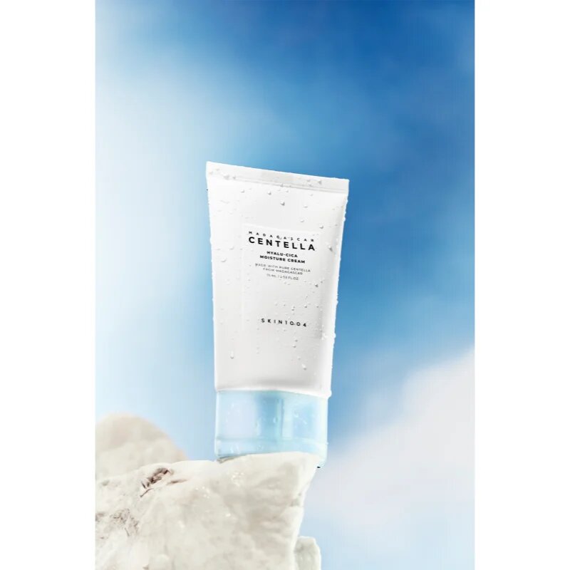 SKIN1004 Madagascar Centella Hyalu-Cica Moisture Cream globinsko vlažilna krema za pomiritev kože 75 ml