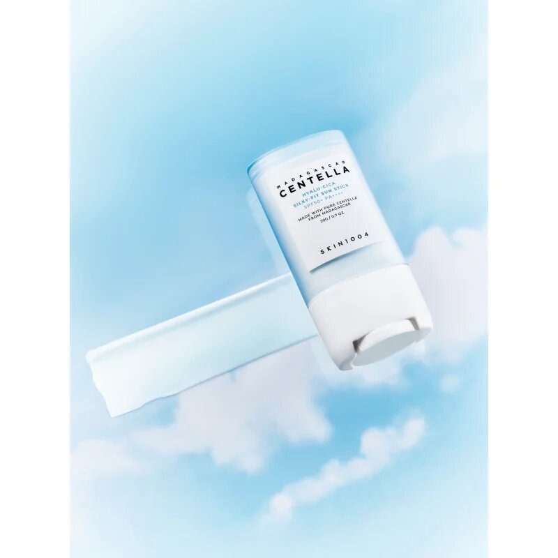 SKIN1004 Madagascar Centella Hyalu-Cica Silky-Fit Sun Stick zaščitna vlažilna paličica SPF 50+ 20 g