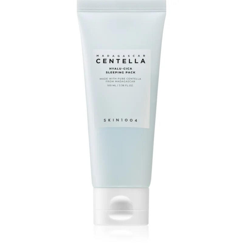 SKIN1004 Madagascar Centella Hyalu-Cica Sleeping Pack izpopolnjevalna in vlažilna maska za čez noč za učvrstitev kože 100 ml