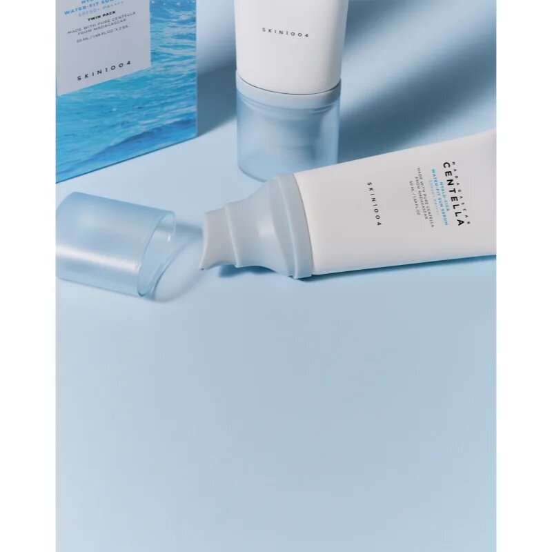 SKIN1004 Madagascar Centella Hyalu-Cica Water-Fit Sun Serum Twin Pack zaščitni serum z vlažilnim učinkom DUO paket