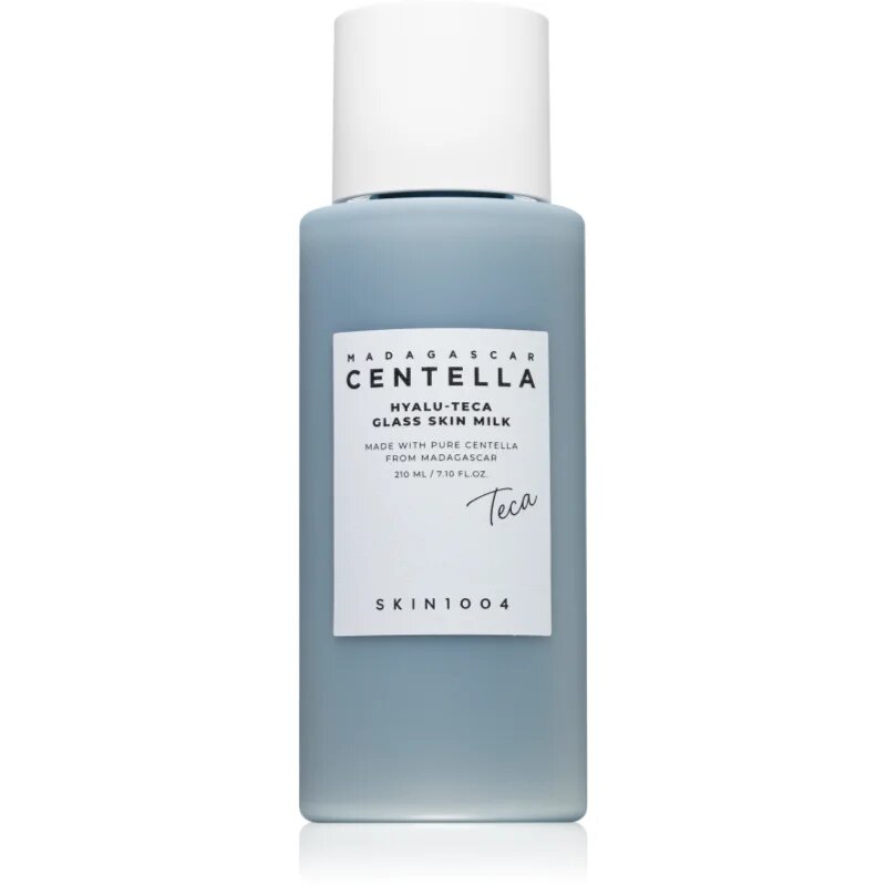 SKIN1004 Madagascar Centella Hyalu-Teca Glass Skin Milk mlečni tonik za osvetljevanje kože in hidratacijo 210 ml