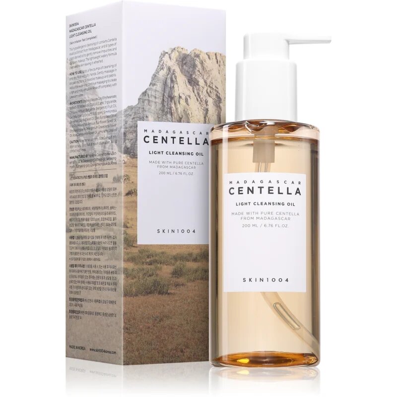 SKIN1004 Madagascar Centella Light Cleansing Oil čistilno olje za odstranjevanje ličil s pomirjajočim učinkom 200 ml