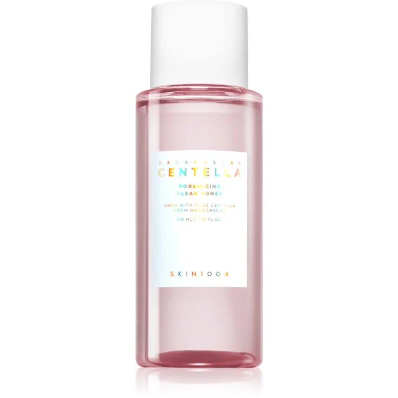 SKIN1004 Madagascar Centella Poremizing Clear Toner nežni eksfoliacijski tonik za glajenje kože in zmanjšanje por 210 ml
