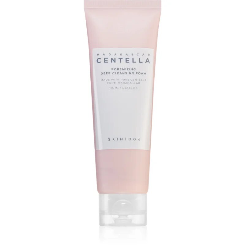 SKIN1004 Madagascar Centella Poremizing Deep Cleansing Foam globinsko čistilna pena za glajenje kože in zmanjšanje por 125 ml
