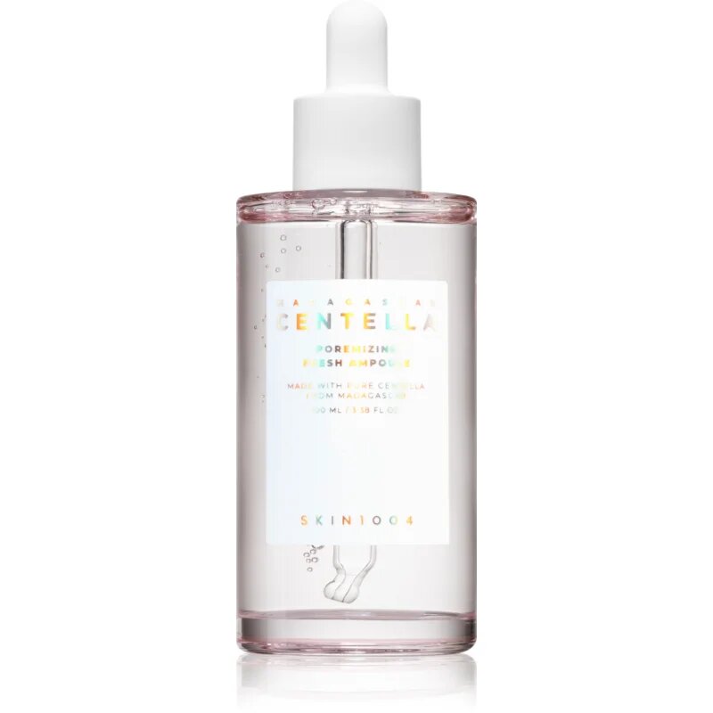 SKIN1004 Madagascar Centella Poremizing Fresh Ampoule razstrupljevalni serum za obraz za glajenje kože in zmanjšanje por 100 ml