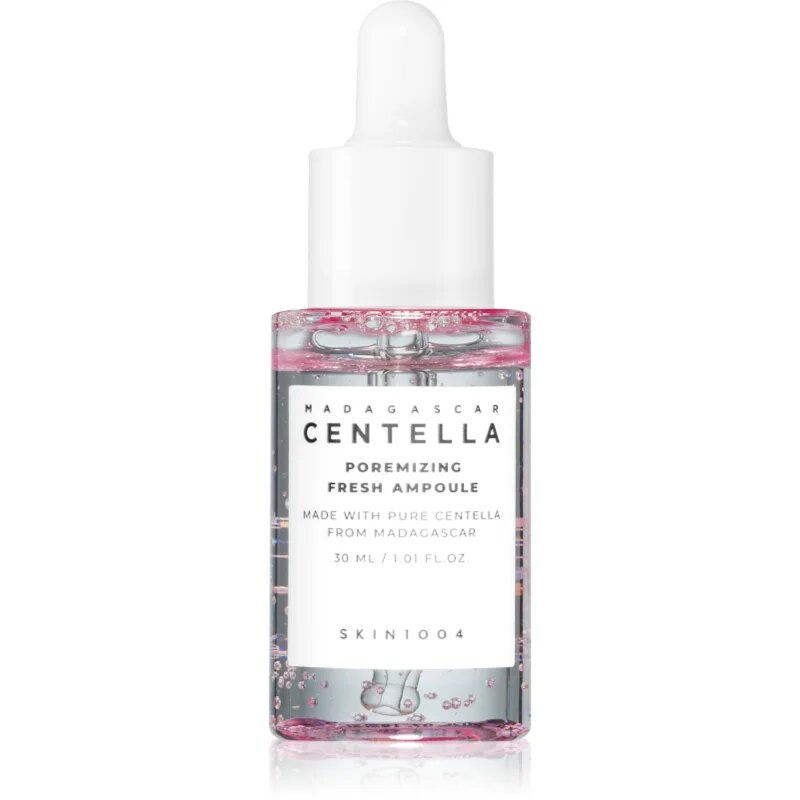 SKIN1004 Madagascar Centella Poremizing Fresh Ampoule razstrupljevalni serum za obraz za glajenje kože in zmanjšanje por 30 ml