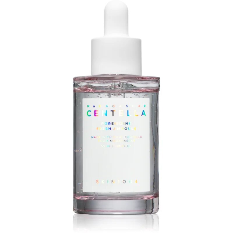 SKIN1004 Madagascar Centella Poremizing Fresh Ampoule razstrupljevalni serum za obraz za glajenje kože in zmanjšanje por 50 ml