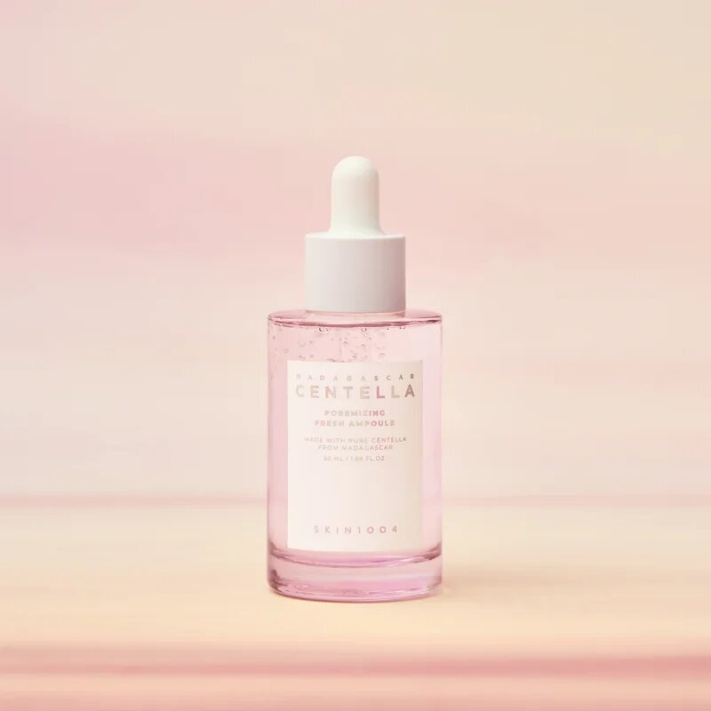 SKIN1004 Madagascar Centella Poremizing Fresh Ampoule razstrupljevalni serum za obraz za glajenje kože in zmanjšanje por 50 ml
