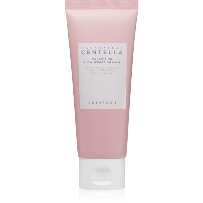 SKIN1004 Madagascar Centella Poremizing Glow Weapping Mask maska za posvetlitev za glajenje kože in zmanjšanje por 100 ml