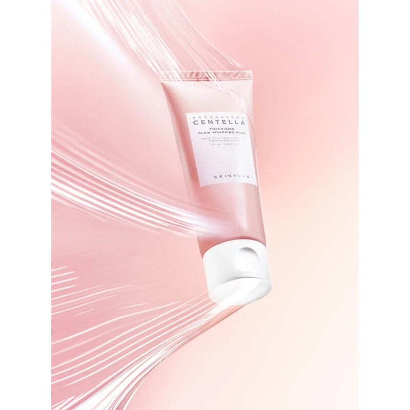SKIN1004 Madagascar Centella Poremizing Glow Weapping Mask maska za posvetlitev za glajenje kože in zmanjšanje por 100 ml