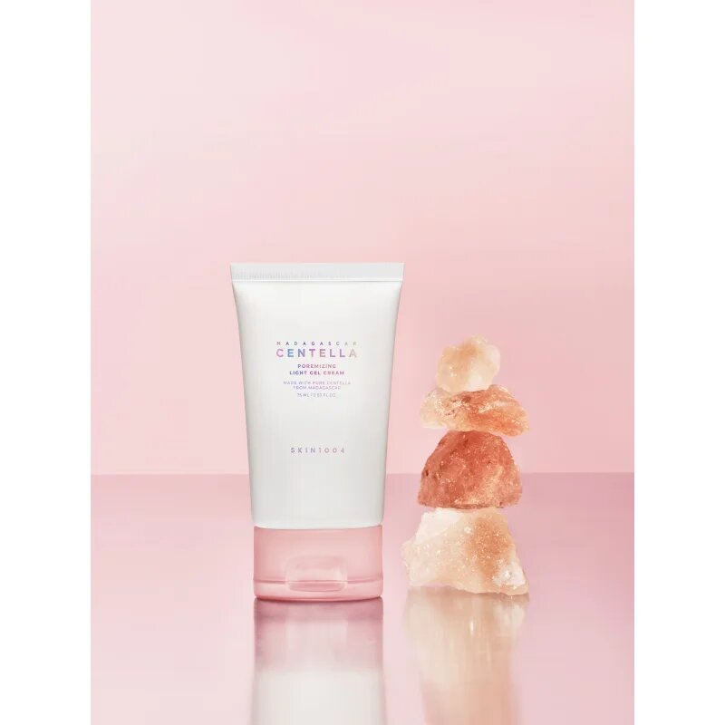 SKIN1004 Madagascar Centella Poremizing Light Gel Cream lahka gelasta krema za glajenje kože in zmanjšanje por 75 ml