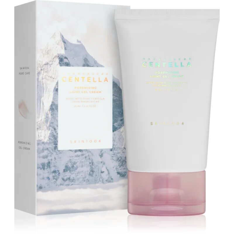 SKIN1004 Madagascar Centella Poremizing Light Gel Cream lahka gelasta krema za glajenje kože in zmanjšanje por 75 ml