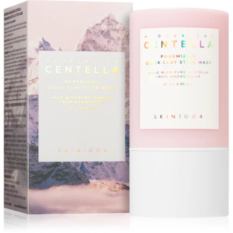 SKIN1004 Madagascar Centella Poremizing Quick Clay Stick Mask čistilna maska za obraz iz ilovice v paličici 27 g