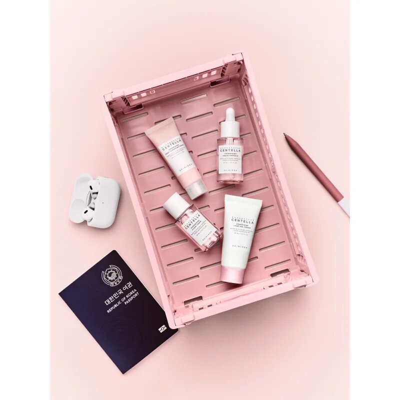 SKIN1004 Madagascar Centella Poremizing Travel Kit Potovalni set za glajenje kože in zmanjšanje por