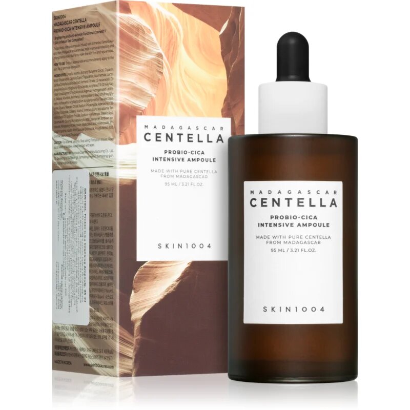 SKIN1004 Madagascar Centella Probio-Cica Intensive Ampoule pomirjajoči serum za obnovo kožne pregrade za obnovo kožne pregrade 95 ml