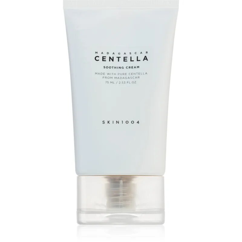 SKIN1004 Madagascar Centella Soothing Cream bogata hranilna in pomirjajoča krema za regeneracijo in obnovo kože obraza 75 ml