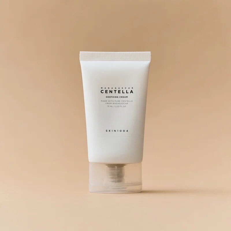 SKIN1004 Madagascar Centella Soothing Cream bogata hranilna in pomirjajoča krema za regeneracijo in obnovo kože obraza 75 ml