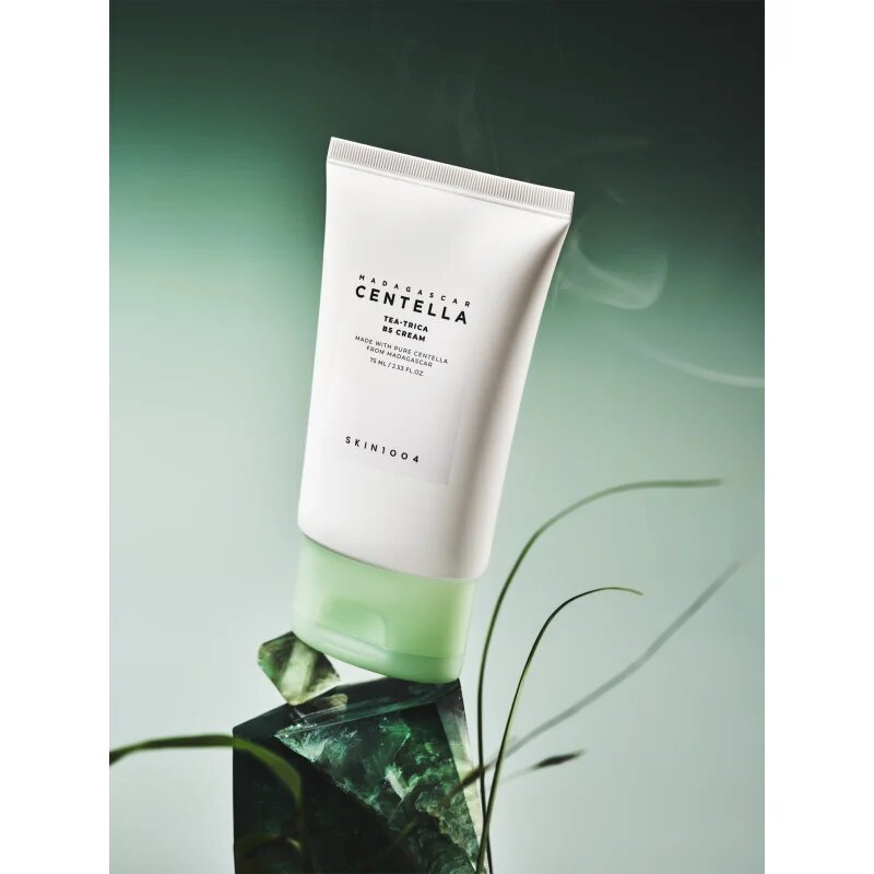 SKIN1004 Madagascar Centella Tea-Trica B5 Cream pomirjujoča krema z vlažilnim učinkom 75 ml