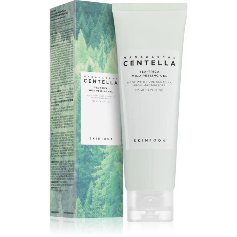 SKIN1004 Madagascar Centella Tea-Trica Mild Peeling Gel piling gel s pomirjajočim učinkom 125 ml