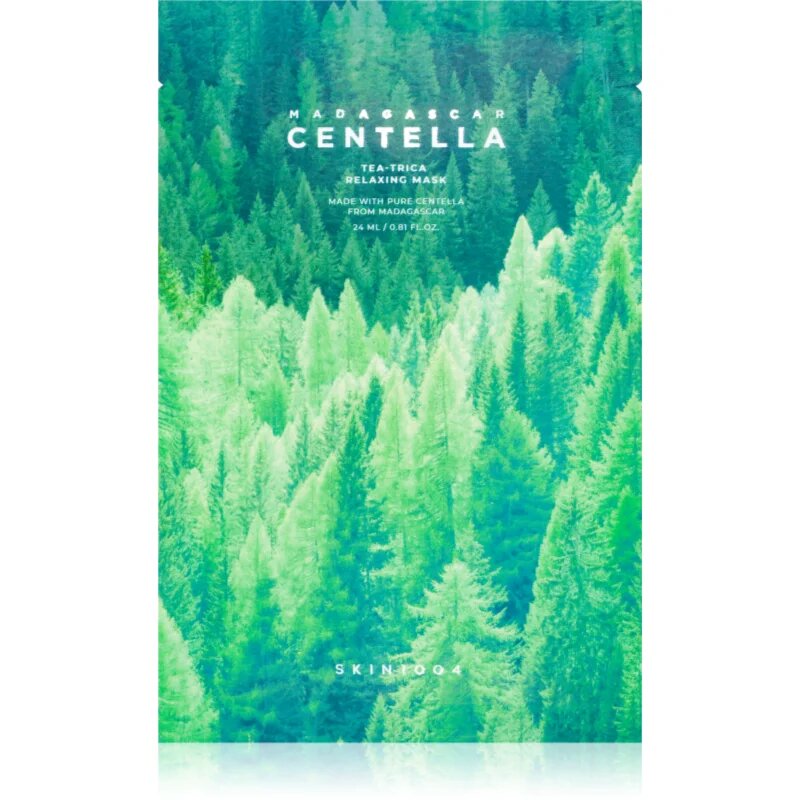 SKIN1004 Madagascar Centella Tea-Trica Relaxing Mask maska iz platna za pomiritev kože 23 ml