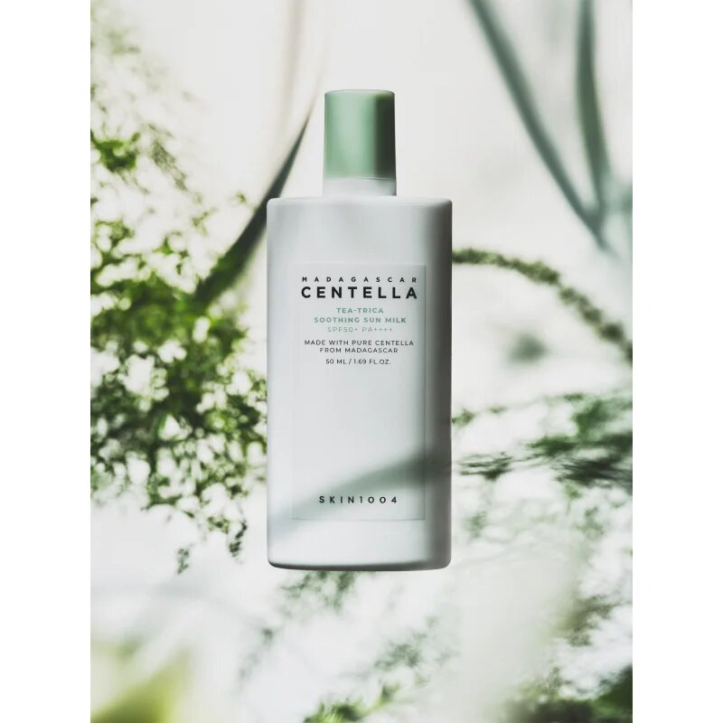 SKIN1004 Madagascar Centella Tea-Trica Sun Milk ekstra lahek losjon za sončenje SPF 50+ 50 ml