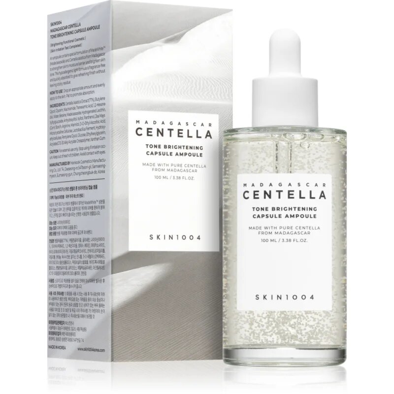 SKIN1004 Madagascar Centella Tone Brightening Capsule Ampoule vlažilni serum za posvetlitev in zgladitev kože 100 ml