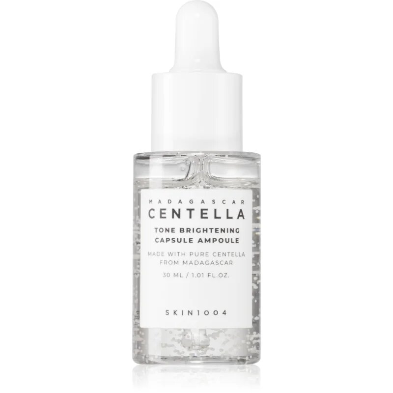 SKIN1004 Madagascar Centella Tone Brightening Capsule Ampoule vlažilni serum za posvetlitev in zgladitev kože 30 ml