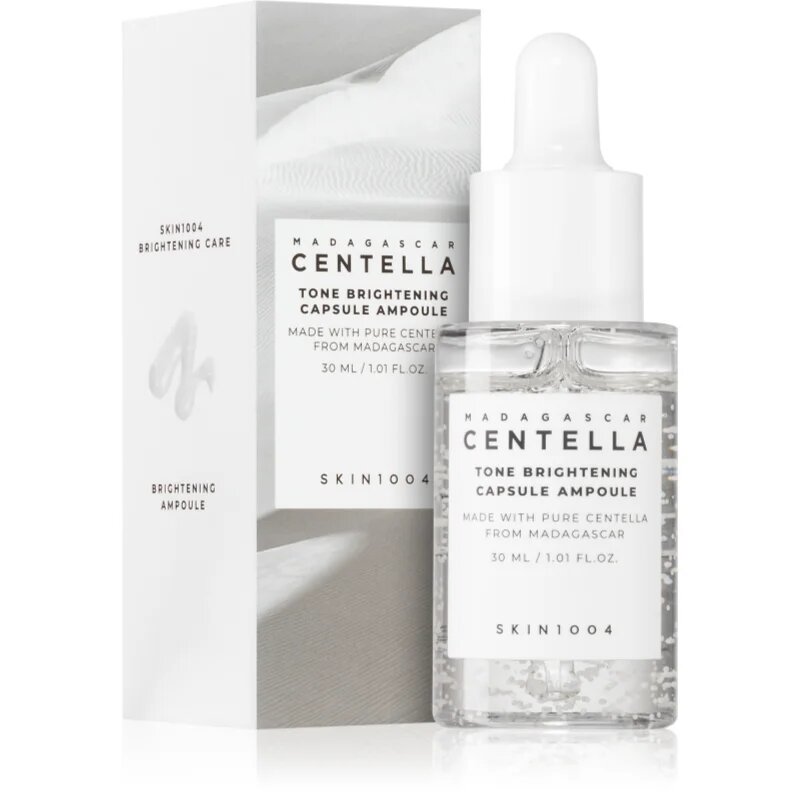 SKIN1004 Madagascar Centella Tone Brightening Capsule Ampoule vlažilni serum za posvetlitev in zgladitev kože 30 ml