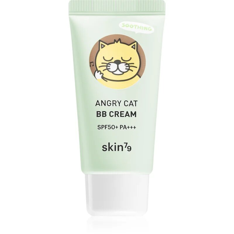 Skin79 Animal For Angry Cat BB krema proti nepravilnostim na koži SPF 50+ odtenek Petal Beige 30 ml