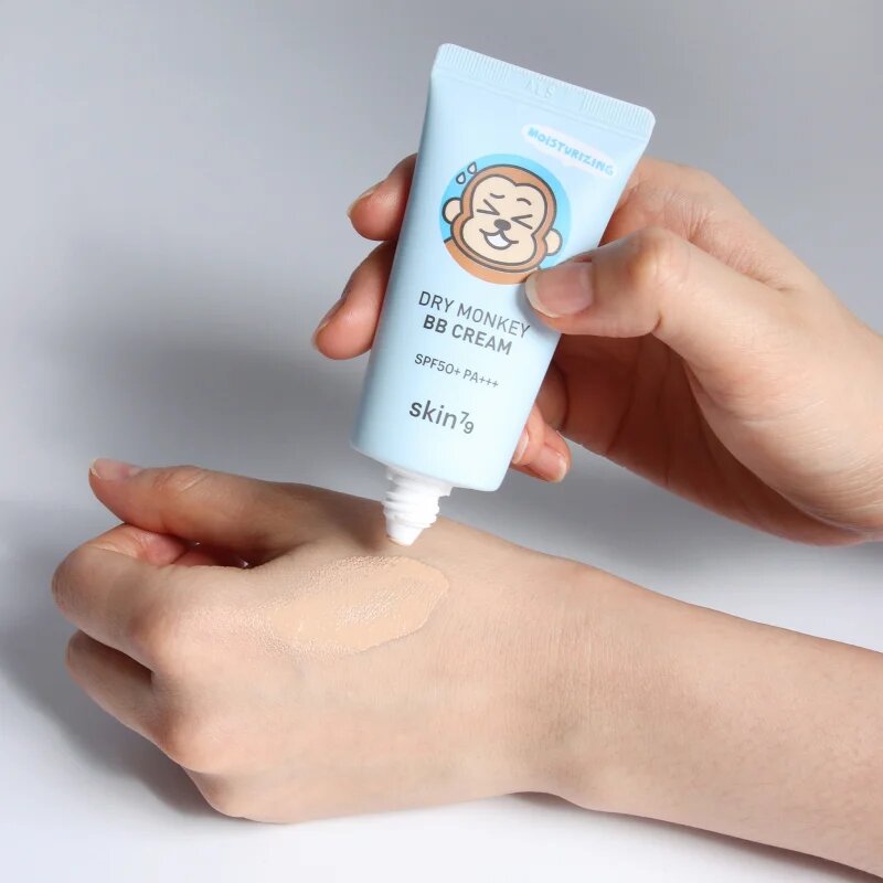 Skin79 Animal For Dry Monkey BB krema z vlažilnim učinkom SPF 50+ odtenek Beige 30 ml
