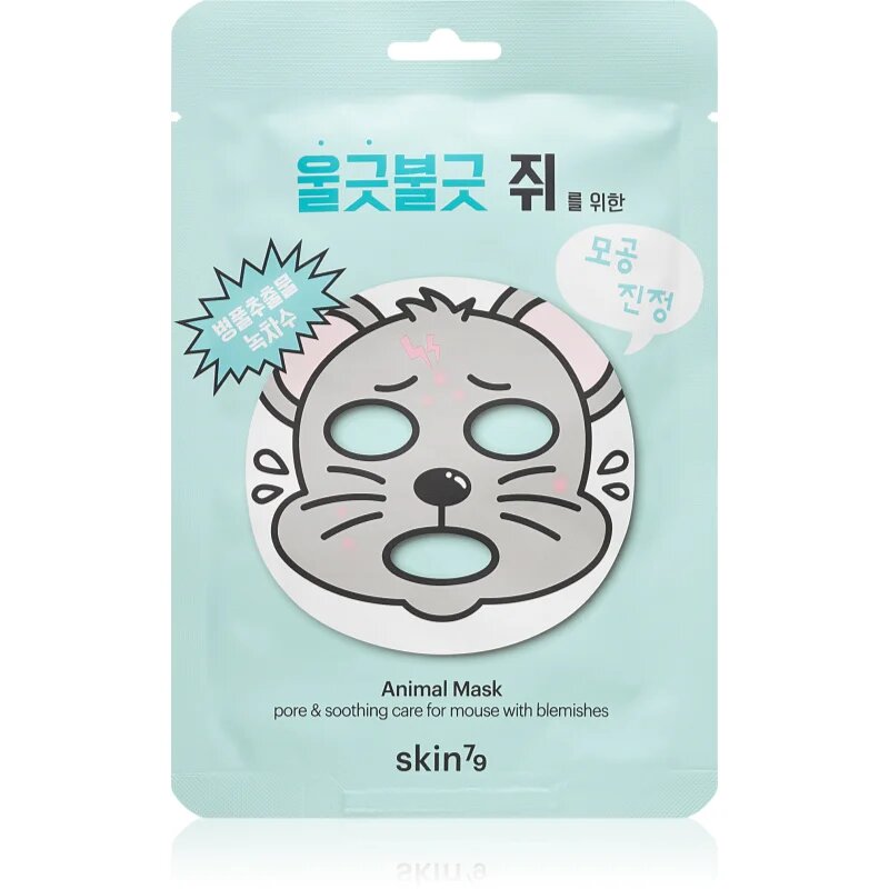Skin79 Animal For Mouse With Blemishes maska iz platna za problematično kožo akne 23 g