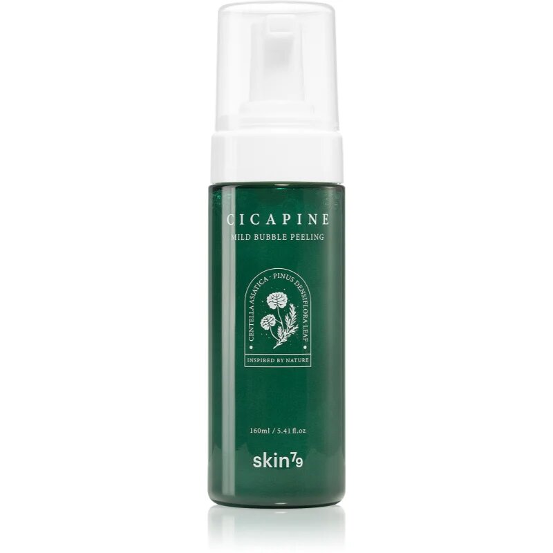 Skin79 Cica Pine nežna čistilna pena s piling učinkom 160 ml