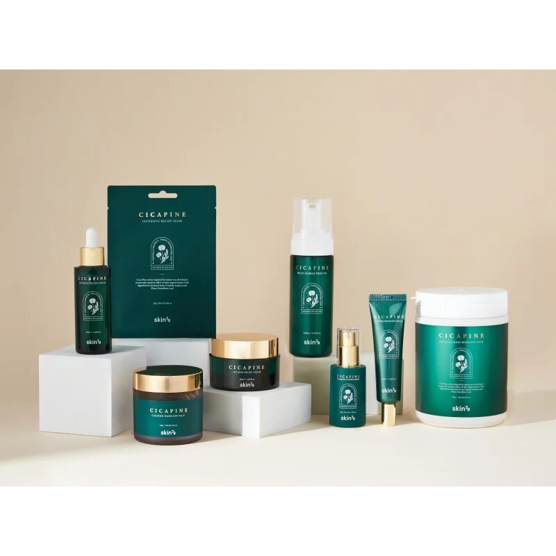 Skin79 Cica Pine nežna čistilna pena s piling učinkom 160 ml