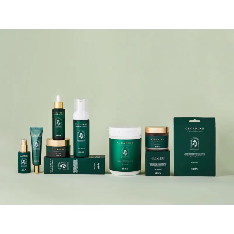 Skin79 Cica Pine nežna čistilna pena s piling učinkom 160 ml