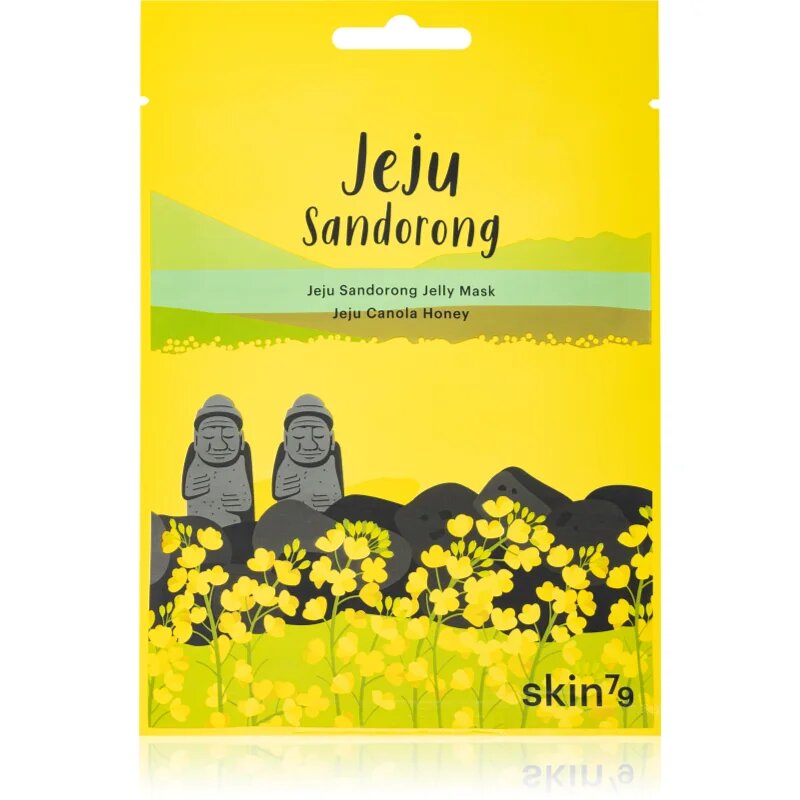 Skin79 Jeju Sandorong Jeju Canola Honey negovalna maska iz platna za obnovo površine kože 33 g