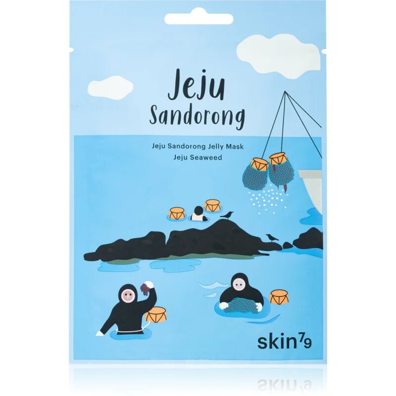 Skin79 Jeju Sandorong Jeju Seaweed maska iz platna s čistilnim učinkom 33 ml