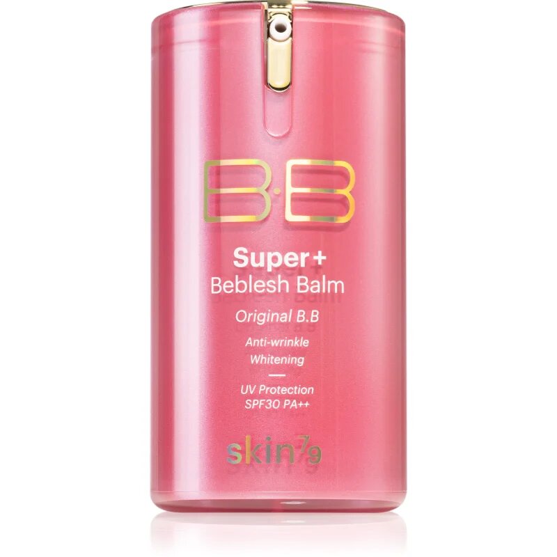 Skin79 Super+ Beblesh Balm posvetlitvena BB krema SPF 30 odtenek Pink Beige 40 ml