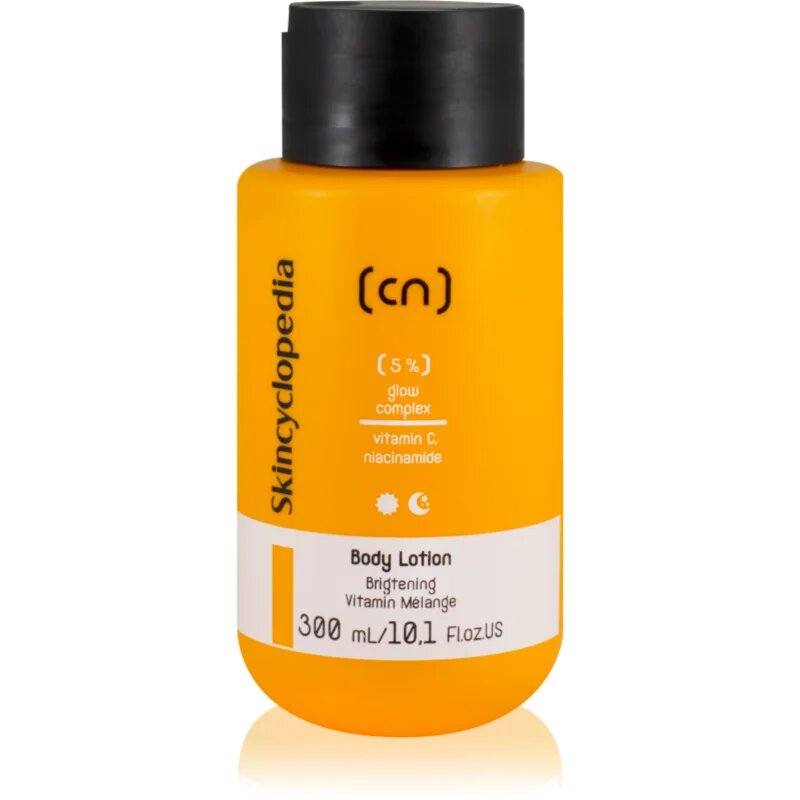 Skincyclopedia 5% Glow Complex posvetlitveno mleko za telo 300 ml