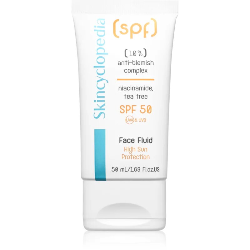 Skincyclopedia Anti-Blemish zaščitni fluid proti pigmentnim madežem SPF 50 50 ml