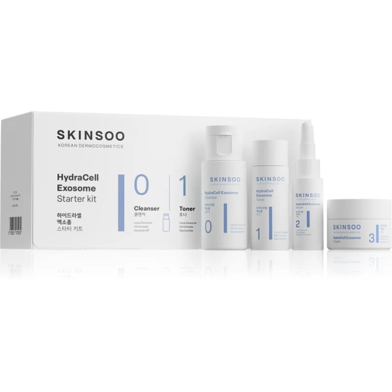 SKINSOO HydraCell Exosome Starter kit začetni set