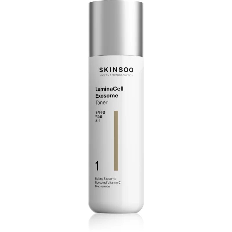 SKINSOO LuminaCell Exosome Toner posvetlitveni tonik za obraz 200 ml
