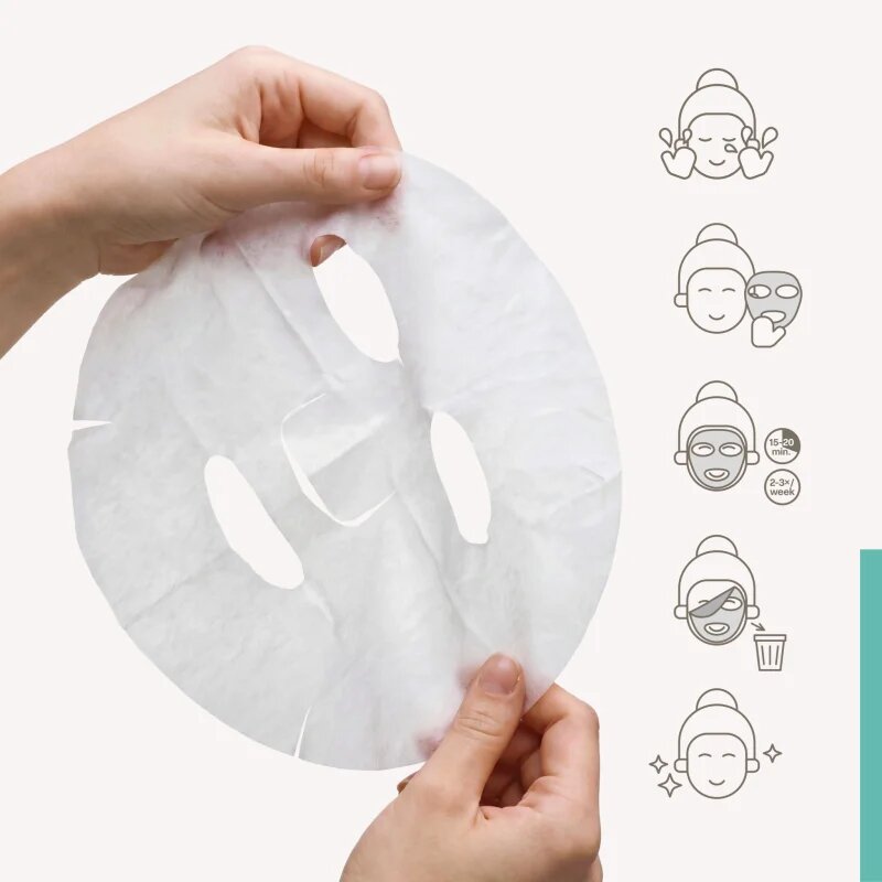 SKINSOO PurifyCell Exosome Sheet Mask pomirjevalna tekstilna maska 22 g