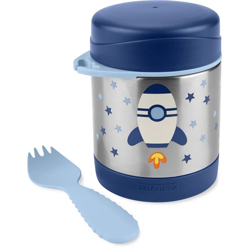 Skip Hop Spark Style Rocket jedilni set za otroke 3 y+
