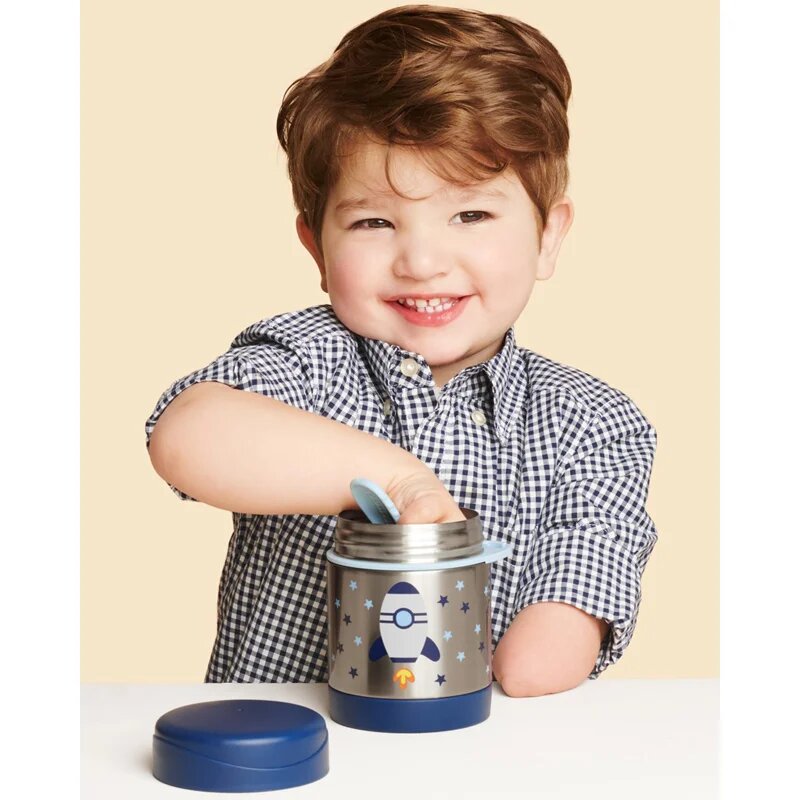 Skip Hop Spark Style Rocket jedilni set za otroke 3 y+