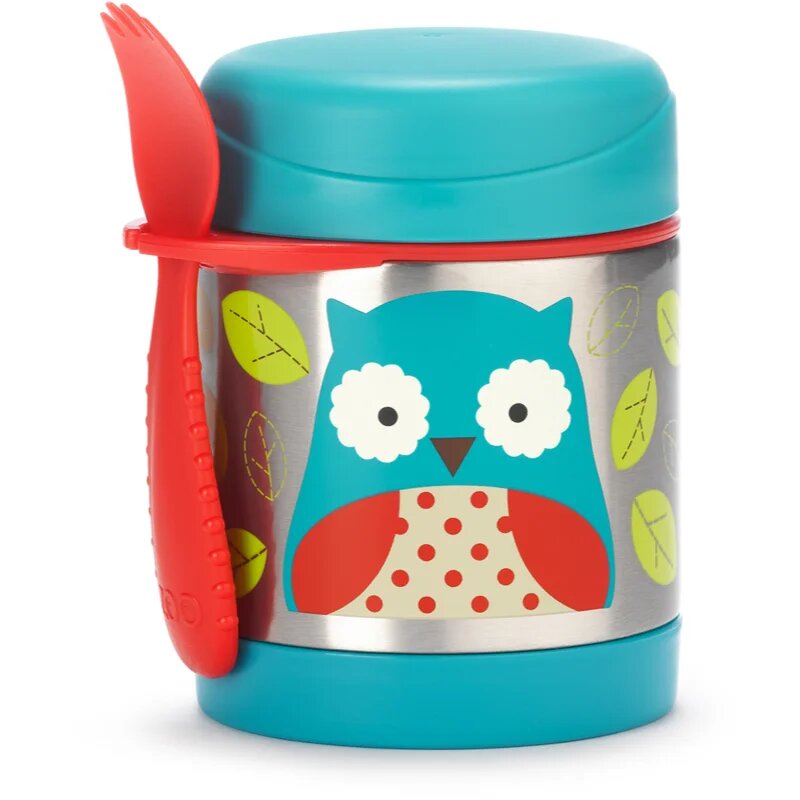 Skip Hop Zoo Food Jar termovka za jesti Owl 3 y+ 1 kos